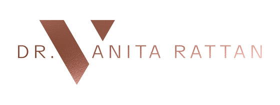 Dr Vanita Rattan Skincare Logo GOLD