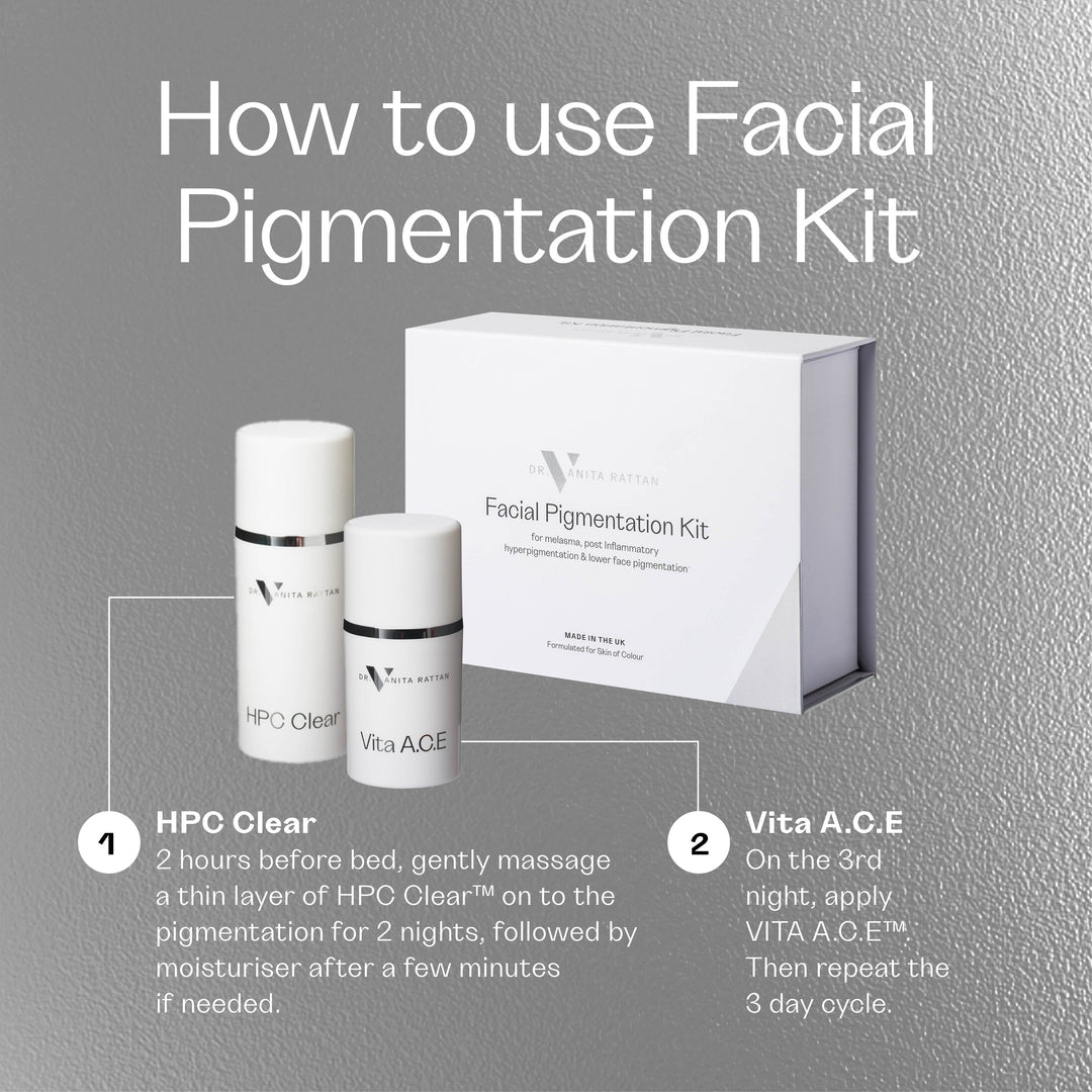 Facial Pigmentation Kit how to use